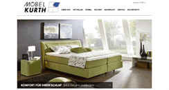 Desktop Screenshot of moebel-kurth.de