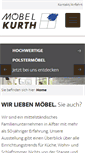 Mobile Screenshot of moebel-kurth.de
